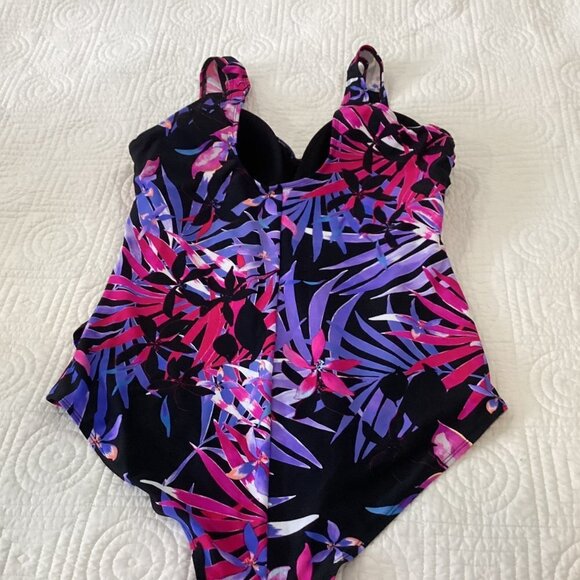 Swimsuits for All Women’s Plus Size V-Neck Twist Tankini One piece  size 16 - Picture 7 of 10